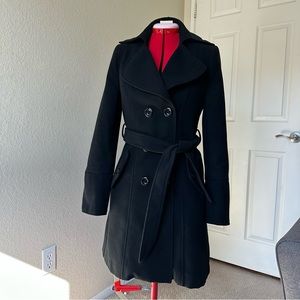 Forever 21 Black Pea Coat